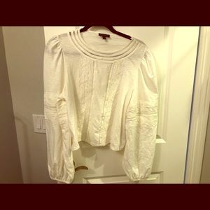 TOP SHOP CUTE NWOT WHITE BLOUSE